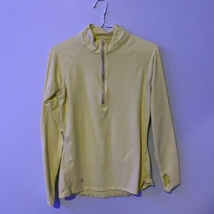 Reflective Yellow Quarterzip